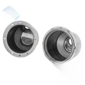 78243300 1" TOP HUB SMALL, SS CONCRETE LIGHT NICHE