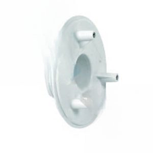 415T101 1.5"MPT WHITE, 4" SUMPLESS BULKHEAD ADAPTER