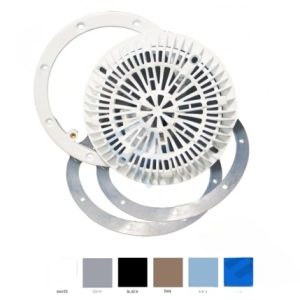 25548-109-000 8" TAN, GALAXY VINYL FRAME & GRATE