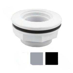 25550-001-000 1.5"FPT GRY, VINYL WALL RETURN FITTING
