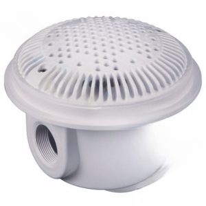 WG1030AVPAK2 2/PK 8" WHITE, CONCRETE SUCTION FRAME & GRATE