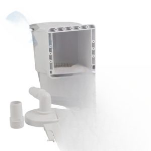 SP1091LX 1.5" WHITE DYNA-SKIM, AG SKIMMER PKG W/ FITTINGS