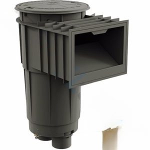 SP1072S2DGR 2"x2.5" DK GRY, SKIM MASTER SKIMMER