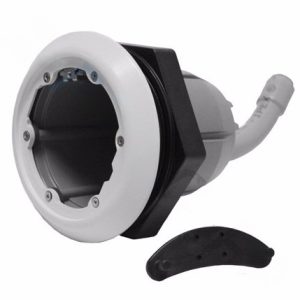 SP0607U PVC .75"-1" VINYL/FG, JIFFY NICHE POOL LIGHT NICHE